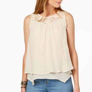 STYLE & CO Boho Flowy Sleeveless Top